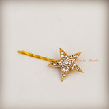 crystal rhinestone elestial star hairpin set