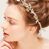 V186. wedding bridal Hair Vine, freshwater pearl and rhinestone hairpiece hair wreath