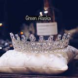 luxury royal rhinestone crown tiara, rhinestone wedding tiara crown, best crown for your big day