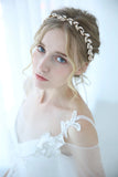 rose gold bridal hair vine, bride bridesmaid wedding hairpiece, Wedding bridal Headpiece