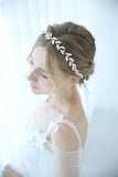 rose gold bridal hair vine, bride bridesmaid wedding hairpiece, Wedding bridal Headpiece