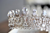 luxury royal rhinestone crown tiara, rhinestone wedding tiara crown, best crown for your big day