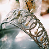 The Grand Duchess Vladimir Tiara Replica, Swarovski Bridal Tiara, Crystal  royal Wedding Crown, Rhinestone Tiara, Wedding Tiara