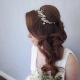 Boho Wedding Bridal Rhinestone hair vine hairpiece hair band, Hair Vine, Hair Wreath, Wedding Pearl Hair Vine, Wedding bridal Headpiece
