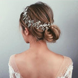 Bridal Hair Vine Extra Long Hair Vine Wedding Hair Wreath Bridal Headpiece Wedding Headpiece Bridal Pearl Vine Bridal Jewellery gift