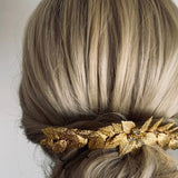 bridal hair piece back comb, vintage look headpiece, boho back comb, bride bridesmaid wedding prom hair comb