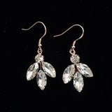 E174. Swarovski crystal earrings for your bridesmaids, bridal earrings