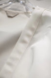 ivroy white Burgundy Satin bridal Robes for wedding laces sleeves hem luxe satin bridal gift wedding gift Getting Ready Robes lace robes