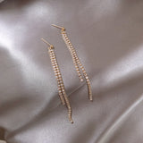 dangling chain drop earring bridal earrings, gift for bridesmaids