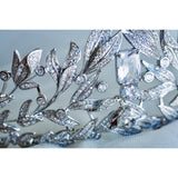T149. luxury royal wedding bridal rhinestone crown tiara.