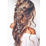Bridal Hair Vine Extra Long Hair Vine Wedding Hair Wreath Bridal Headpiece Wedding Headpiece Bridal Pearl Vine Bridal Jewellery gift