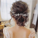 Bridal Hair Vine Extra Long Hair Vine Wedding Hair Wreath Bridal Headpiece Wedding Headpiece Bridal Pearl Vine Bridal Jewellery gift
